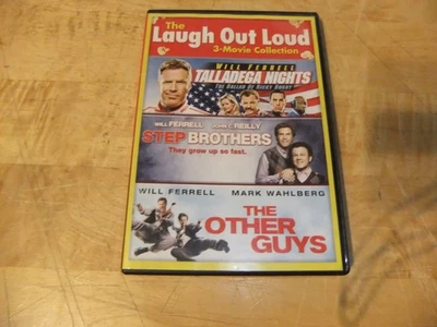 The Other Guys Step Brothers Talladega Nights 3 Movie Collection DVD FERRELL NM - Image 1 of 4