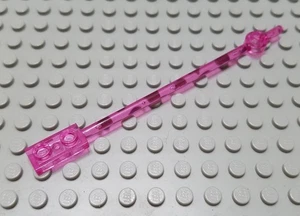 LEGO Translucent Dark Pink Minifigure Bar Display Stick Piece - Picture 1 of 1