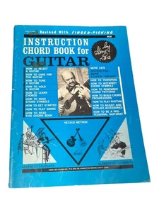 Instruction Chord Book for Guitar by Gene Leis Nexsus Method Vintage Music 1964 - Picture 1 of 10