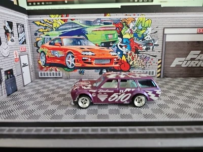 WHEELSWAP CUSTOM HOT WHEELS 71 DATSUN 510 WAGON Real Riders Combine franqueo Foto 1 de 4