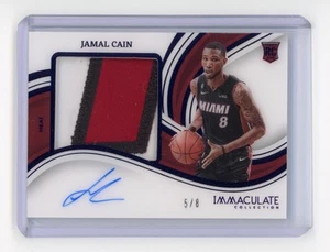 Panini Immaculate Jamal Cain Premium 2022 RPA FOTL RC 5/8 #PPA-JCA - Imagen 1 de 2