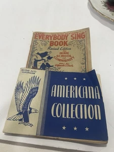 Everybody Sing Book Edizione Riveduta 1935 E America Collezione Libro Canzoni - Foto 1 di 8