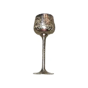 Silver plated Heavily Etached Goblet By ZY India - Picture 1 of 17