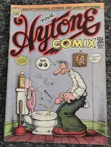 Your Hytone Comix, 2nd printing, NM+. Robert Crumb! Underground Comics - Picture 1 of 9