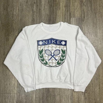 Sudadera De Colección 80 Nike Wimbledon John McEnroe Para Hombre Med Tenis Challenge Cancha Foto 1 de 4