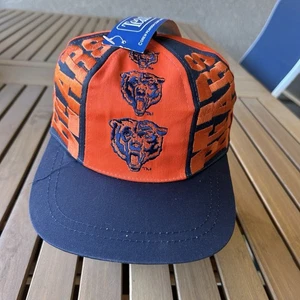 Gorra gorra vintage años 90 Chicago Bears Drew Pearson NFL Snapback nueva con etiquetas rara - Imagen 1 de 12