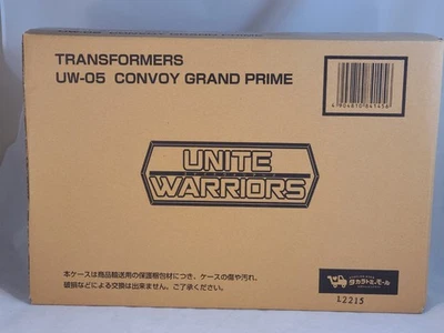TakaraTomy Japan Unite Warriors UW-05 Convoy Grand Prime New In USA Optimus  - Image 1 of 3