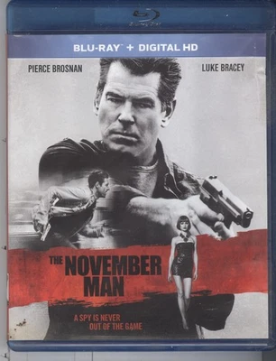 November Man (2014 Blu-ray) Pierce Brosnan Luke Bracey Olga Kurylenko Thriller - Image 1 of 3