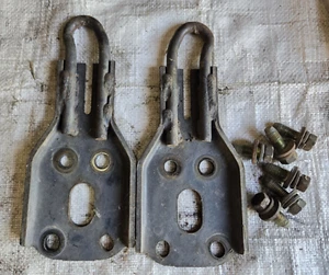 1990-2005 Mazda Miata Mx5 Oem Front Tow Hook Left Right Set W/ Bolts NA NB 90-05 - Picture 1 of 3