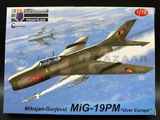 KP Models 1/72 KPM0389 Mikoyan-Gurevich MiG-19PM "Over Europe"