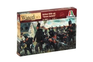 Italeri 6083 1/72 Scale Model Kit Napoleonic Wars British 95th rgt.Green Jackets - Picture 1 of 1