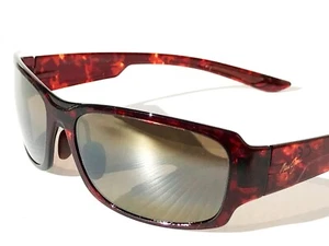 NEW Maui Jim MONKEYPOD Tortoise Wrap POLARIZED HCL BRONZE Lens Sunglass H441-10 - Picture 1 of 12