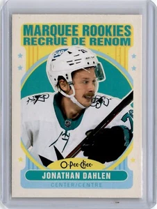 Jonathan Dahlen 2021-22 O Pee Chee OPC Update Marquee Rookies #625 SJ Sharks NHL - Picture 1 of 2