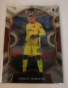2020-21 Panini Chronicles Select LUKASZ SKORUPSKI #18 Bologna FC - Picture 1 of 2