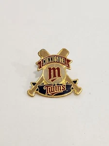 Vintage 1992 Bedruckte Produkte Reversnadel Mütze Pin Minnesota Zwillinge MLB Baseball - Bild 1 von 3