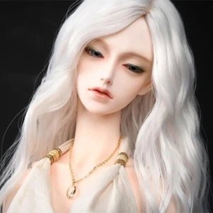 Peluca muñeca 1/3 1/4 1/6 1/8 BJD alambre de alta temperatura larga moda ondulada para cabello - Imagen 1 de 27