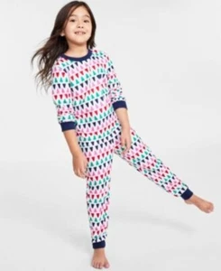 Family Pajamas Christmas Unisex Kid's Pajamas Colorful Christmas Trees 2T-3T - Picture 1 of 1