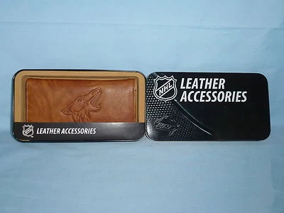 ARIZONA / PHOENIX COYOTES кожи чековая книжка новый в коробке коричневый + - Изображение 1 из 4