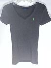 Polo by Ralph Lauren Women Dark Gray Short Sleeve T-Shirt  Size S