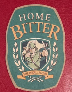 Vtg Home Bitter The Local Legend Daybrook Nottingham Trivia No 10 Coaster - Picture 1 of 3