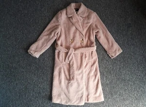 Free People pink faux fur coat, oversized XS/S, NEW! RRP £298 - Picture 1 of 16