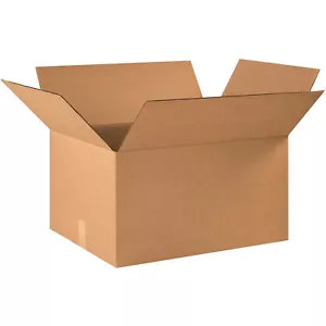 22" x 17" x 12" Cardboard Corrugated Boxes Lot of 10 - Picture 1 of 1