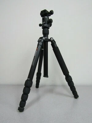 MeFOTO A2350Q2K GlobeTrotter Aluminum Travel Tripod Kit(Black) Max Load 26.4 lb  - Image 1 of 4
