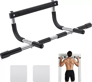 Pull Up Bar for Doorway | Thickened Steel Max Limit 440 lbs Upper Body Fitness - Picture 1 of 4