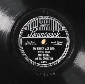 Gene Krupa - My Hands Are Tied - BRUNSWICK 8346 E+ - Picture 1 of 4