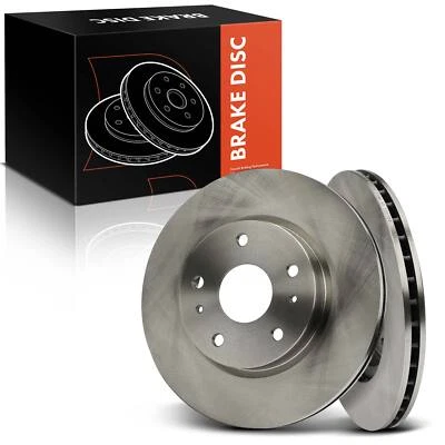 2x Disc Brake Rotors for Suzuki SX4 2007-2013 SX4 Crossover Front LH & RH Side - Image 1 of 4
