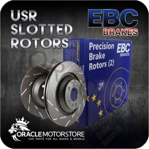 NEW EBC USR SLOTTED FRONT DISCS PAIR PERFORMANCE DISCS OE QUALITY - USR7372 - Picture 1 of 1