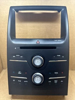 2014-2019 Ford Flex Radio Audio Climate Control Panel EA8T-18A802-BD - Image 1 of 4