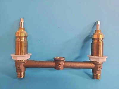 Replacement Part Chicago Faucets 786-GN2FCXKABCP 2 Handle 3 Hole 611943464196 - Image 1 of 4