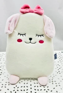 Dodie housse velours Lapin blanc/rose pour bouillotte bébé gel - Imagen 1 de 2
