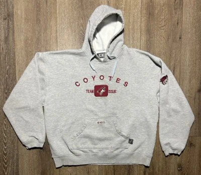 Vintage Phoenix Coyotes Team Issue CCM Hoodie Size XL - Image 1 of 4