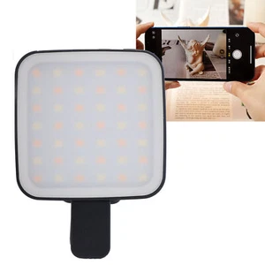Magnetic Selfie Light with Clip 2500‑9000K USB Rechargeable Magnetic Clip - Zdjęcie 1 z 12