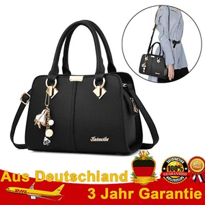 Borsa da donna elegante in pelle shopper bag borsa a mano borsa da trasporto borsa a tracolla HOT - Foto 1 di 9