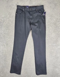 Pantalones Johnnie-O Terry 5 Bolsillos Para Hombre 32x34 Azul Carbón Elástico Terry Nuevos con Etiquetas - Imagen 1 de 10