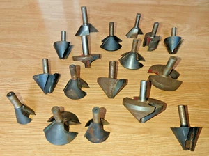 RIESIGE MENGE HOLZ HARTMETALLBESTÜCKTE OBERFRÄSER 1/2 ZOLL & 5/8 ZOLL SCHAFT CNC - Bild 1 von 1
