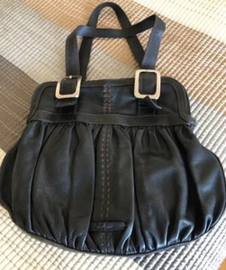 Cole Haan Brown Leather Purse Shoulder Bag - Picture 1 of 3