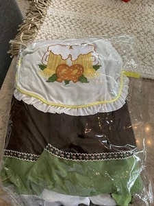 Octoberfest Dress Bavarian Barmaid Costume Large New - Picture 1 of 10