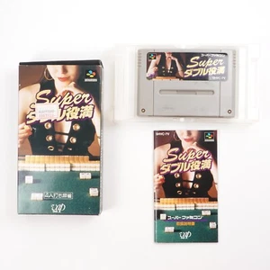 Super Double Yakuman Super Famicom SFC With Box Japan Import US Seller - Picture 1 of 13