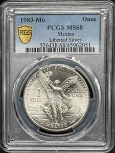 1983 Mo Libertad PCGS MS-68 - Picture 1 of 2