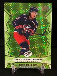2022-23 UD Ice Green Prizm Rookie Card Jake Christiansen #138 RC - Picture 1 of 2