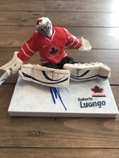 JSA  Signed Roberto Luongo 2010 team Canada Mcfarlane  NHL  Figure Autograph