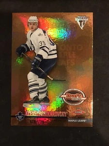 2001-02 Titanium Draft Day Edition #168 Alexei Ponikarovsky #/780 Maple Leafs - Picture 1 of 2