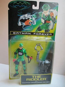 Batman Forever The Riddler With Trapping Brain Drain Helment (Kenner 1995)  - Bild 1 von 5