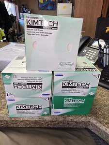 Kimtech - KimWipes Feinarbeitswischer - 4,4 x 8,2" - 286x 1-lagig - 5 Boxen - Bild 1 von 4