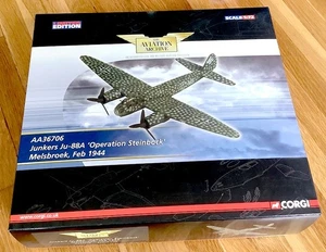 Corgi AA36706 1/72 Junkers Ju-88A Operation Steinbock Diecast Airplane - Picture 1 of 10
