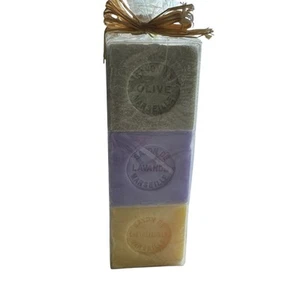 MARSEILLE Soap Cubes Chevrefeuille Lavande Olive 100g NEW - Picture 1 of 8
